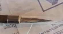 EZONE-pincel de Pelo de Lobo, pluma de línea de gancho, bolígrafos de caligrafía, soporte de bambú negro, pintura de dibujo artístico, suministros de pintura de acuarela