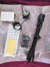 BU 3-9x40 Riflescope caza francotirador Rifle alcance caza ámbitos cañones Rifle al aire libre retícula vista alcance