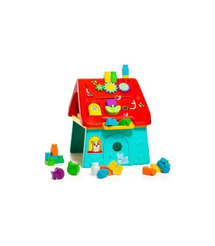 

Molto-activity house with melodies includes building blocks