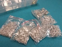 420 unids/caja kit para hacer joyas, collar, cadena, ganchos del pendiente del alfileres de cabeza saltar anillos langosta cierre DIY conjunto de fornituras para joyería suministros