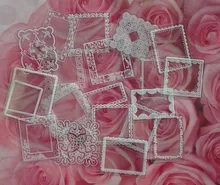 50 unids/pack de encaje blanco transparente caja Kawaii decoración pegatinas planificador Scrapbooking papelería japonesa diario pegatinas