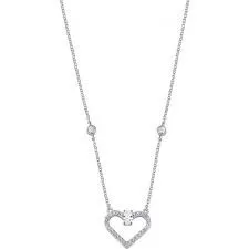

MORELLATO WOMAN SILVER NECKLACE WITH HEART SAIV04