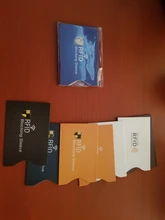 Funda protectora antirrobo para tarjetas de crédito RFID