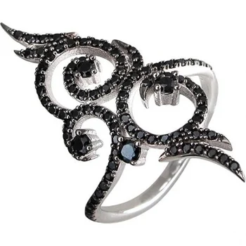 

Esthete ring with cubic zirconia