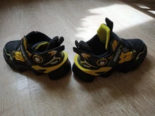 MWY-Zapatillas de deporte con dibujos animados para niños y niñas, calzado deportivo liviano de cuero, zapatos informales impermeables para caminar