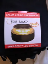 NK SOS Road- Baliza luz de Emergencia | Luz de Emergencia Autónoma | Luz LED | Señal V16 de Preseñalización de Peligro