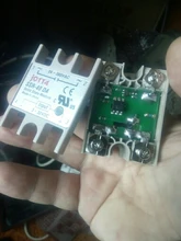 Single-Phase Control Shell Solid-State-Relay White SSR 25da/40da Cover DC AC Plastic