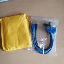 Puerto Dual USB 2,0 A macho A hembra M/F, tornillo de extensión, montaje de Panel de bloqueo, Cable de 50cm 30cm