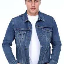 HW 1980, джинсы, Мужская джинсовая куртка, синяя, в винтажном стиле, турецкое качество, мужская, стиль, приталенная,% 100 хлопок, настоящий европейский размер, Новинка