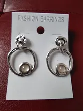 Anslow-pendientes con forma redonda para mujer, joyería de moda, nuevo diseñador, abalorios de Color caramelo Retro, LOW0003AE regalo de boda, 2020