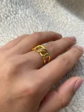 Anillos de plata de ley 925 auténtica para Mujer, joyería Anillos de plata 925 de compromiso, color dorado, vintage