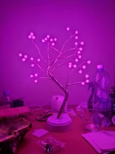 Study-Lamp Battery Holiday-Lighting-Decor Desk Fairy-Night-Light Bedside LED Christmas-Tree