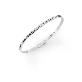 

Bracciale AMEN in argento rigid SC001-M