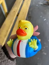 Juguetes de baño para bebés, pato de goma con sonido de pato amarillo, flotante al agua, ducha