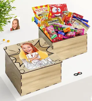 

Tailor-made In Wooden Box Lady Architect Caricature Of Nostalgic Lezzetler Gift set