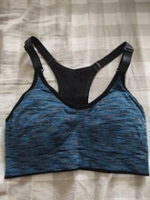 Padded Yoga-Bra Wirefree Fitness-Top Sport-Brassiere Seamless Push-Up Adjustable Quick-Dry