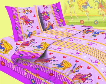 

Bed linen Mercury home "beauties" 1.5 SP coarse calico, Ivanovo