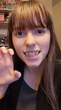 Colmillos de dientes de vampiresa para halloween, accesorios de bricolaje, pegamento para apoyos de dientes, Cosplay, respetuoso con el medio ambiente, fiesta de vampiresa