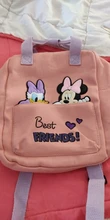 Mochila Minnie Mouse de Disney con dibujos animados para niños y niñas, morral escolar con diseño de ratón de Mickey