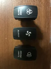 Marine-Switch Boat Truck Led-Light Carling Waterproof 5pin with Dual Bar 1PC 12V 24V