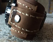 Jessingshow-Reloj de pulsera de cuarzo para hombre, cronógrafo de lujo, estilo Punk, de cristal azul, a la moda