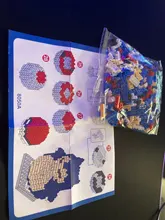 Bloques de Pokemon para niños, Pikachu, piezas de diamante, juguete de rompecabezas