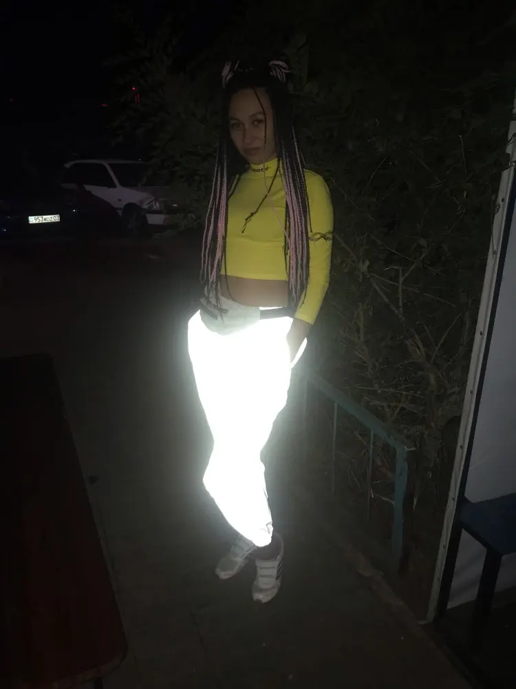 2019 December Fashion Glow in the Dark Sexy Long Pants photo review