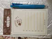 JIANWU-Bloc de notas Kawaii para hacer lista, Plan semanal, suministros de papelería de planificación diaria, escuela y oficina, 100 hojas/50 hojas