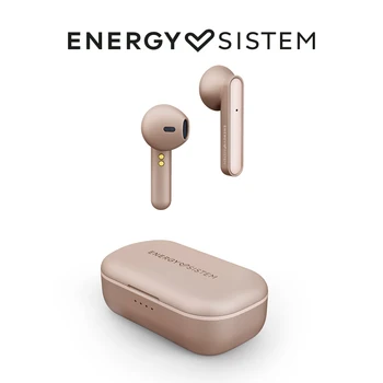 

Energy Sistem 3 True Wireless Earphones Style Rose Earphones (True Wireless Stereo, Cash Box loading, calls in Stereo) Pink