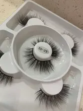 Pestañas postizas naturales, 3 pares, maquillaje largo 3d de visón, extensiones de pestañas de vizón para belleza, novedad de 2021