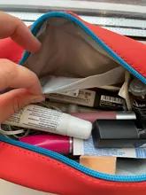 Brivilas-mini neceser para mujer, bolsa de maquillaje, impermeable, portátil, de viaje, de moda, bolso para cosméticos, Rosa