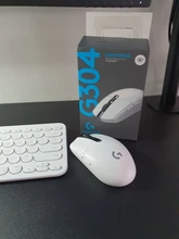 Logitech-ratón inalámbrico G304 G305 para juegos de ordenador, ergonómico, 2,4G, motor de héroe, 12000DPI, para LOL, PUBG, Fortnite, Overwatch, CSGO