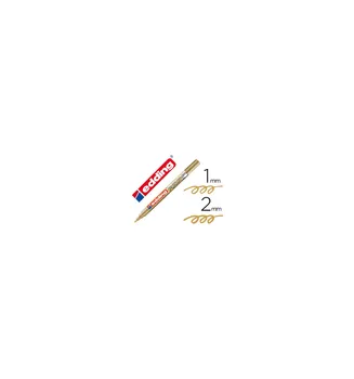 

Marker EDDING tip fiber 751 gold round tip 1-2 MM 10 PCs