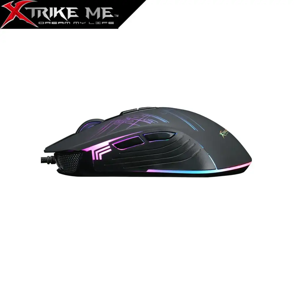 Xtrike-Me GM510 Ratón Gaming USB Retroiluminado 6400 DPI 7 Botones | Компьютеры и офис