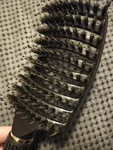 Cepillo de pelo profesional para mujer, herramienta de peluquería, peine húmedo para pelo, cepillo de masaje