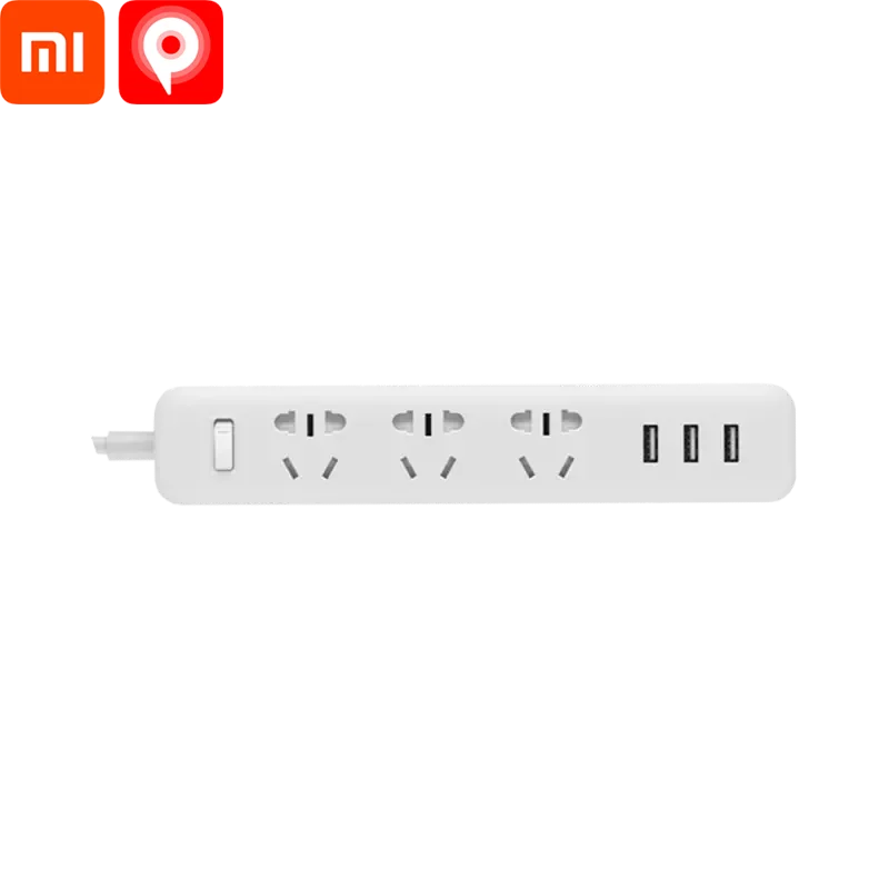 Najtaniej Xiaomi USB multi tap outlet adapter podróżny adapter podróżny IOT inteligentny przełącznik ładowarka do telefonu komórkowego ładowarka USB adapter świński nos USB multi tap travel use multi adapter high capacity multi tap