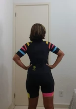 Sports-Jersey Short-Sleeve Team Kafitt Womens Ciclismo-Feminina Jumpsuit Suitroupa Colorful