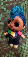 Figura Original de Anime LOL Surprise para niña, juguetes originales, ropa, zapatos, bolsas, botellas, ropa con gafas, accesorios, regalo para bebé