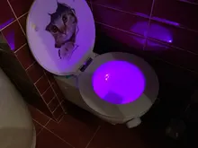 Changeable-Lamp Toilet-Bowl Wc-Light Battery-Powered Motion-Sensor LED 8-Colors Child