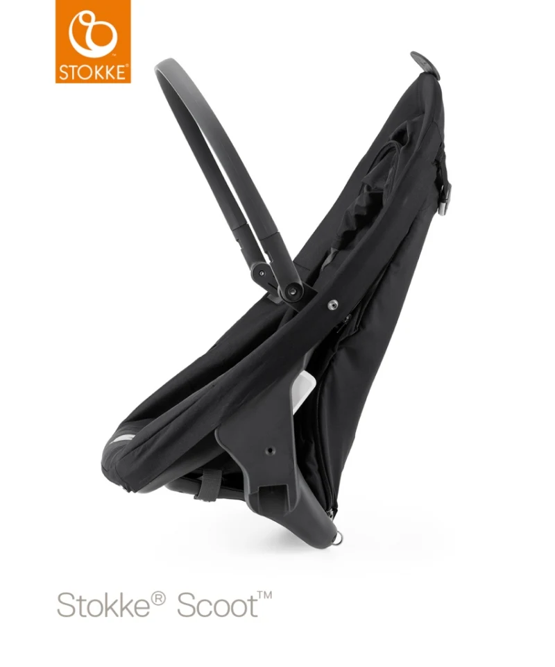 Текстиль прогулочного блока Stokke Scoot черный | Мать и ребенок