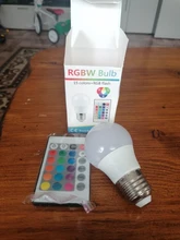 Changing-Bulb Led-Lamp Light Dimmable Smart-Control-Lamp E27 Colorful Home 10W 5W RGBW