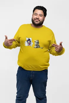 

Angemiel Wear Ahriye Purlin Rengar Yellow Men 'S Sweatshirt