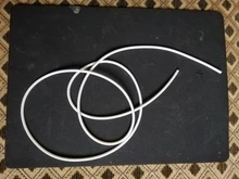 Tubo de silicona de 1x3 ID, 1mm x 3mm OD, manguera de goma Flexible, espesor de 1,5mm, Conector de agua de grado alimenticio, para leche, cerveza y bebida