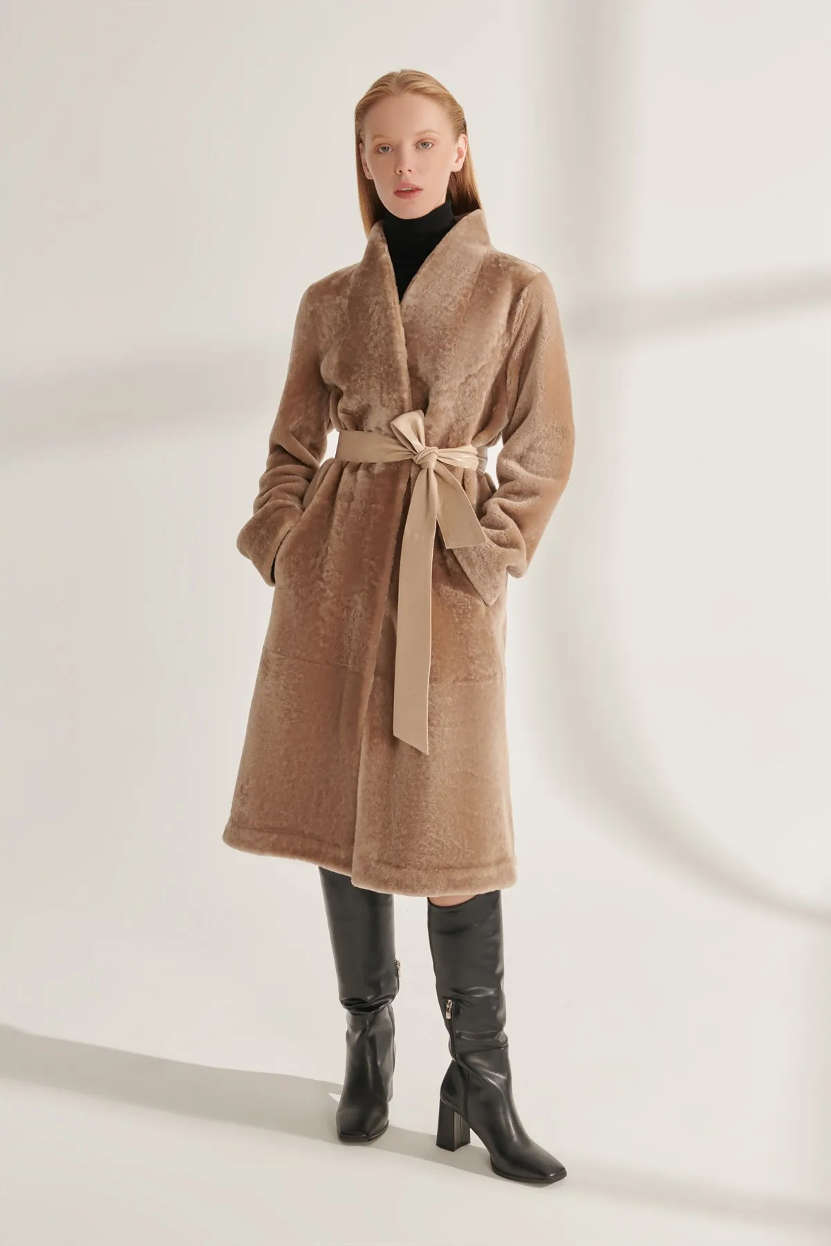 Genuine Fur Jackets Gray Genuine Leather Oversized Coats Women Winter Warm Waterproof Sheepskin Parkas Design New Street Fashion