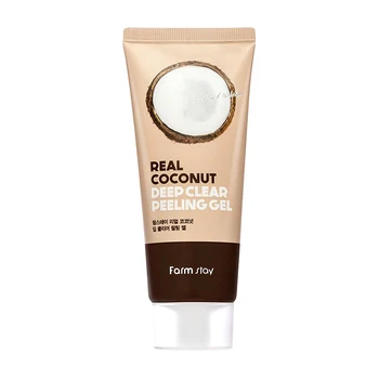 

Peeling-roll for face farmstay real coconut deep clear peeling gel