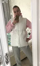 WenQing-Chaleco ligero acolchado con cremallera para mujer, abrigos de algodón cálidos para primavera y otoño, M-XL cortavientos de Color sólido, novedad de 2021