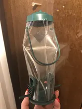 Bucket Pet-Bird-Feeder Outdoor Garden-Decoration Hanging-Type Plastic