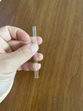 Mezclador de tubos de vidrio de borosilicato, 10 Uds., venta al por mayor, 100x8x1,5mm de espesor, varilla para laboratorio escolar, experimento químico