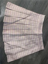 QRWR-faldas de estilo Kawaii para mujer, faldas plisadas de cintura alta, estilo coreano, 2021