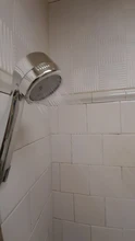 Nozzle Shower-Head Bathroom-Accessories Rainfall Pressurized Water-Saving Chrome ABS